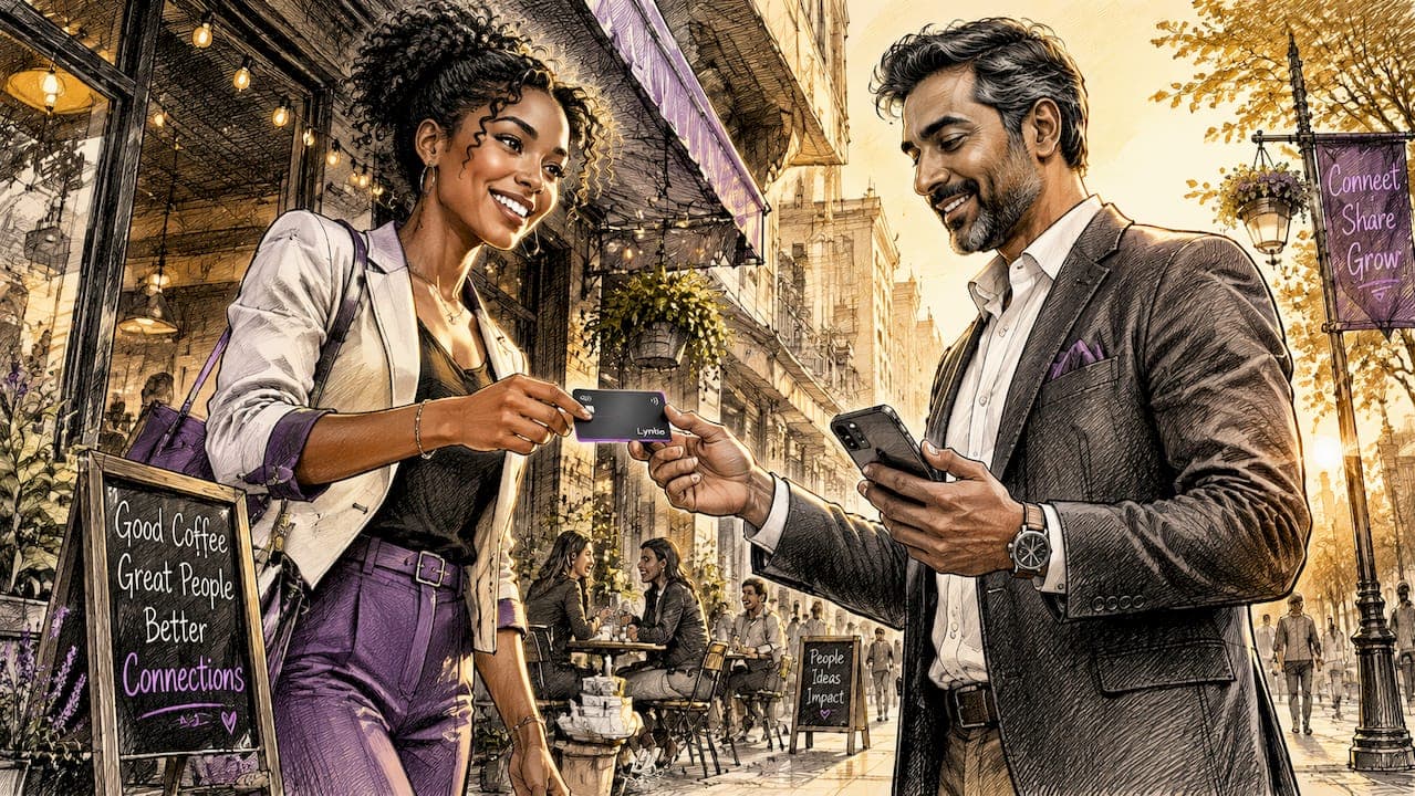 Benefits of contactless business cards for professionals