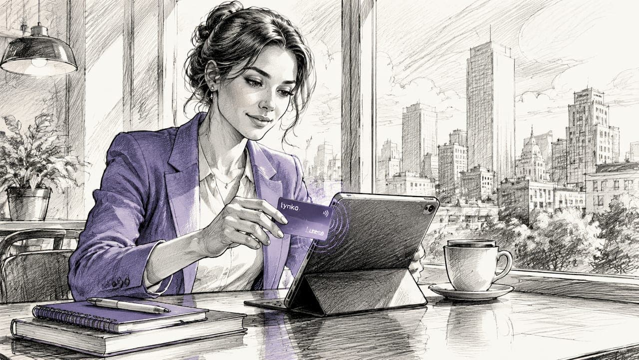 Share work samples via NFC tap: 2026 guide